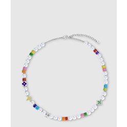 모노그램 펄 파티 목걸이 M01500