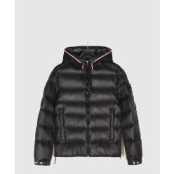 로고 쇼트 코트