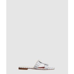 Stitching Buckle플랫 발레리나 6703