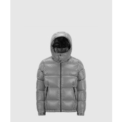 로고 쇼트 패딩