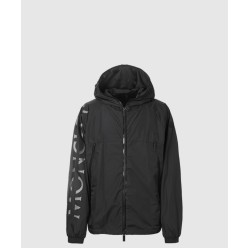 로고 쇼트 패딩