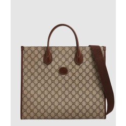 인터로킹 G 미듐 토트백 674148