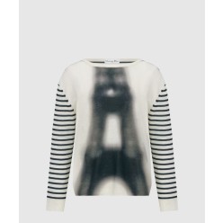 플라워 코튼 톱