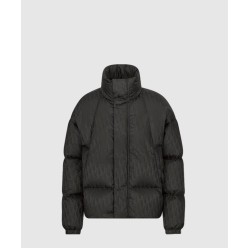 로고 쇼트 패딩