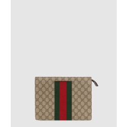 GG 수프림 웹 클러치 475316