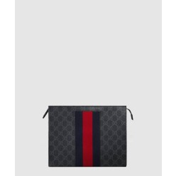 GG 수프림 웹 클러치 475316