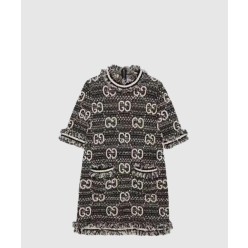 로고 프린트 원피스