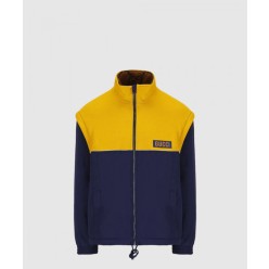 로고 긴팔 코트