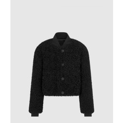 로고 쇼트 패딩