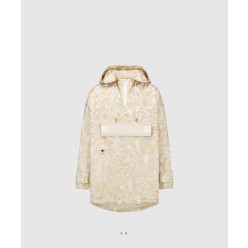 로고 후드 긴팔