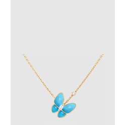 투 버터플라이 목걸이 7UP00
