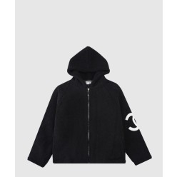 로고 쇼트 코트