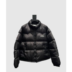 로고 쇼트 패딩