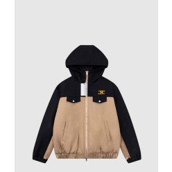 로고 쇼트 코트