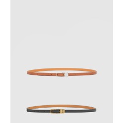 매끄러운 송아지 가죽 벨트