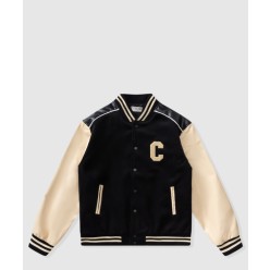 로고 쇼트 코트