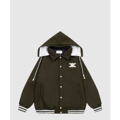 로고 쇼트 코트