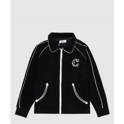 로고 쇼트 코트