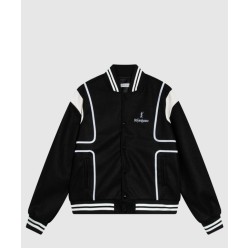 로고 쇼트 코트