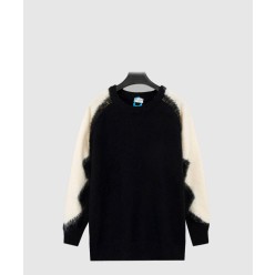 로고 프린트 긴팔