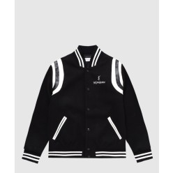 로고 쇼트 코트