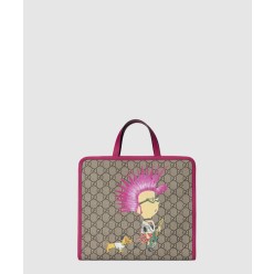 GG슈프림 캔버스  토트백 605614