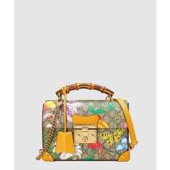 패드락 GG 스몰 뱀부 토트백 603221