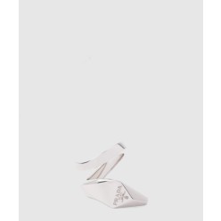 8k 화이트 골드 스네이크 반지 1JA136