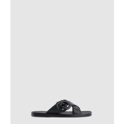 인터로킹 G 슬라이드 샌들 738471