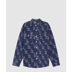 로고 도트 셔츠