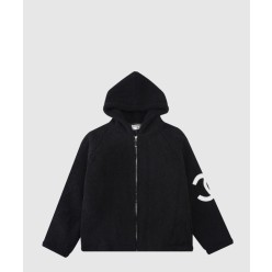 로고 쇼트 코트