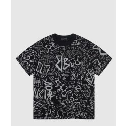 로고 프린트 반팔