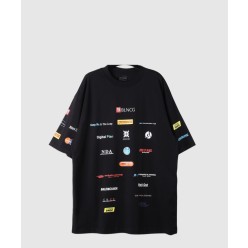 로고 프린트 반팔