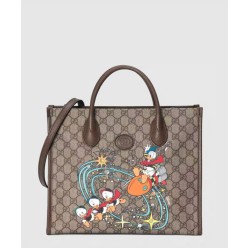 인터로킹 G 스몰 토트백