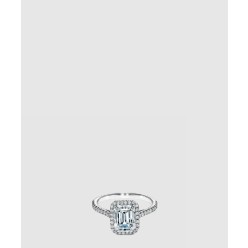 플래티넘 큐빅 링