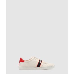 스트라이프 레더 스니커즈 525269