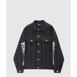 로고 쇼트 코트