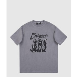 로고 프린트 반팔