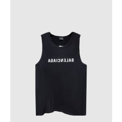 로고 민소매 톱