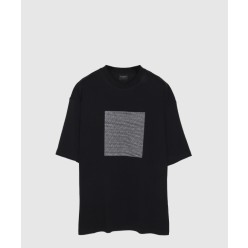 로고 프린트 반팔