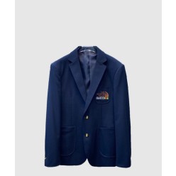 로고 쇼트 코트