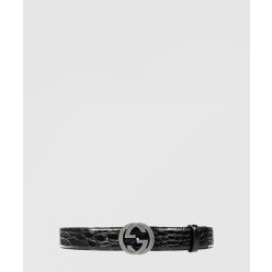 GG 스무스 버클 벨트 368186