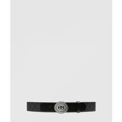 GG 타원 버클 벨트 699453