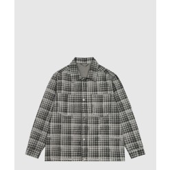 로고 쇼트 코트