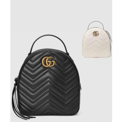 GG 마몽 마틀라세 레더 백팩 476671