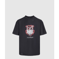 로고 프린트 반팔