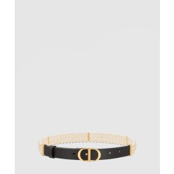 유리구슬 스무스카우 가죽벨트 B0292