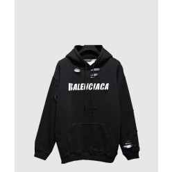 로고 후드 긴팔