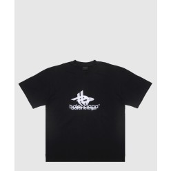 로고 프린트 반팔