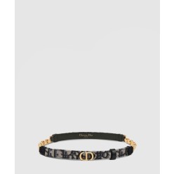 프린트 메탈 체인 벨트 B0258